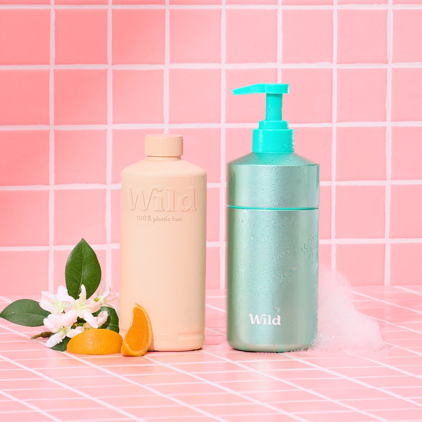 Aqua Body Wash Case + 1 Jasmine & Mandarin Blossom
