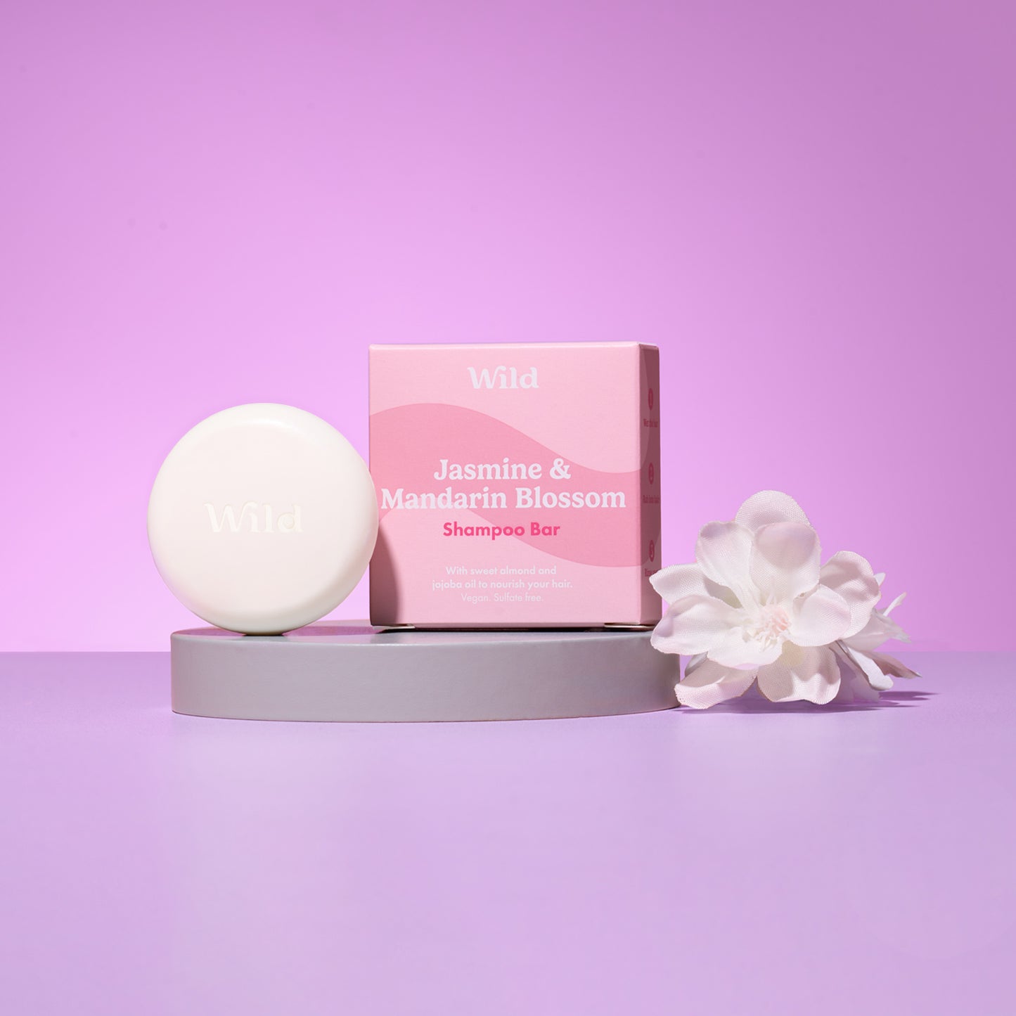 Mini Jasmine & Mandarin Blossom Shampoo Bar